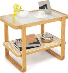 COSTWAY Side Table, Coffee Table with
