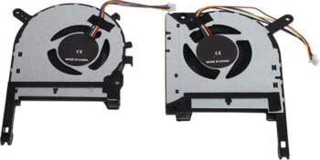 CPU ventilators, 2 gabali alumīnija sakausējuma