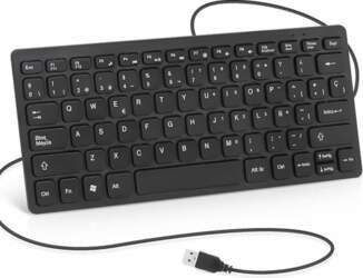 CUQI Mini Teclado ar kabeli, 78
