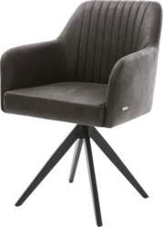Delife Greg-Flex Upholstered Chair Cross Frame