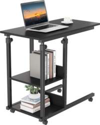 Dripex Desk Side Table with Wheels