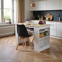 EGGREE Dining Table with 2 Chairs