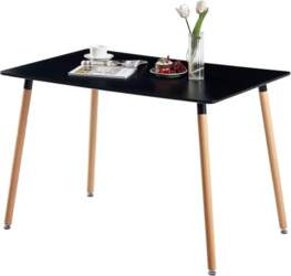 EGGREE Scandinavian Design Rectangular Wooden Dining