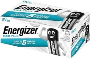 Energizer E301323200 Max Plus 9V PK20