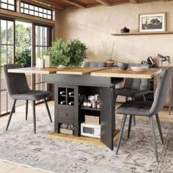 Extendable Dining Table 110-140 x 80