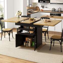 Extendable Dining Table, Kitchen Table with