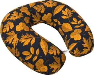 Fall Leaf ceļojuma spilvens Memory Foam