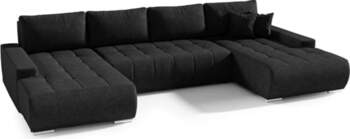 FEDVE Corner Sofa with Sleep Function