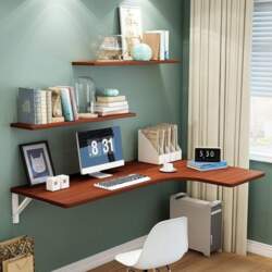 Floating Desk Wall Mounted Folding Table