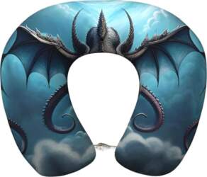 Flying Dragon Memory Foam ceļojuma spilvens