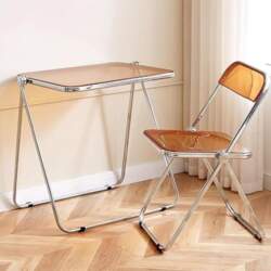 Foldable TV Tray Table Set with