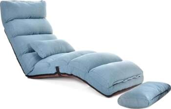 Folding Floor Sofa, Multi-Position Adjustable Lounger