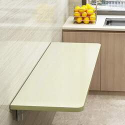 Folding Kitchen Table Wooden Wall Folding