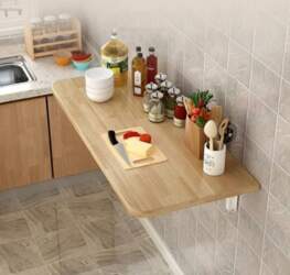 Folding Wall Mounted Breakfast Bar Table