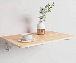Folding Wall Mounted Table with Brackets
