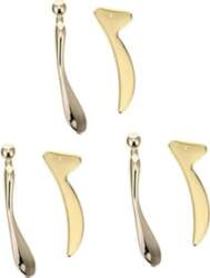 FRCOLOR Pack of 6 Metal Mask