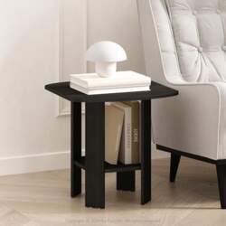 Furinno MODERN Side Table, Square Side