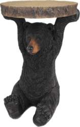 GENUINQ American Black Bear Side Table