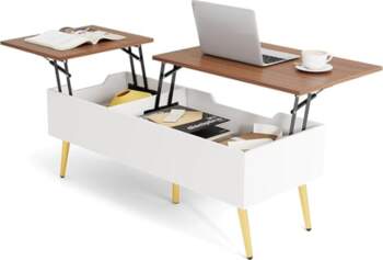 GOPLUS Coffee Table Height Adjustable, Extendable