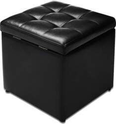GOPLUS Stool with Storage Space, Storage
