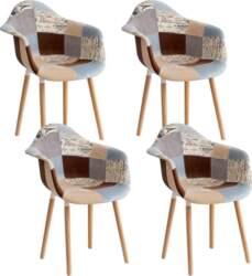 GrandCA HOME Set of 4 Modern