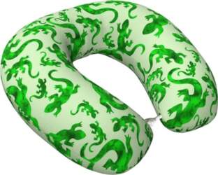 Green Lizard ceļojuma spilvens Memory Foam