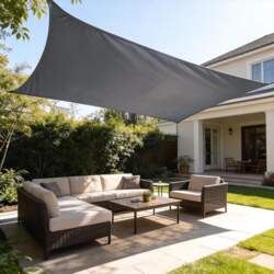 HAIKUS Awning, Waterproof, Rectangular, 2 x
