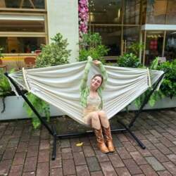 Hammock Stand for Double Hammock Beige