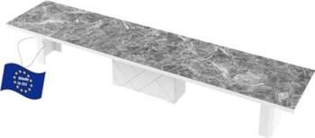 HEK-111 Designer Dining Table Marble Dark