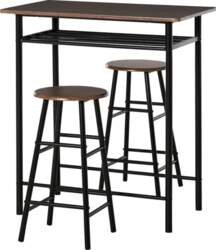 HOMCOM Bar Table Set, Bar Table