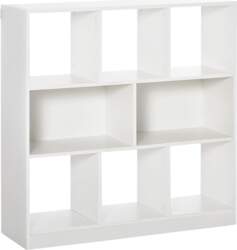 HOMCOM Bookcase with 8 Compartments Display