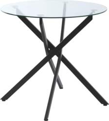 HOMCOM Dining Table, Round Kitchen Table