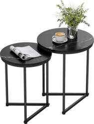 HOMCOM Nesting Coffee Table Set of