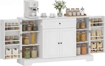 HOMCOM Sideboard for Kitchen, Storage Cabinet