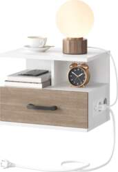 HOOBRO Bedside Table Hanging Bedside Table