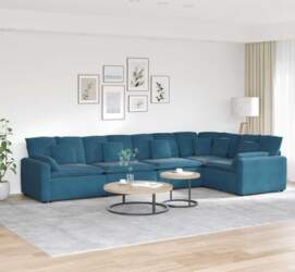 IKAYAA Corner Sofa, Cord Module Sofa