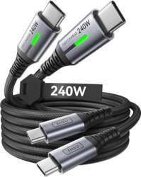 INIU 240 W USB C kabelis