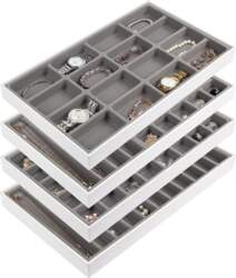 Jack Cube Design Stackable Leather Jewellery