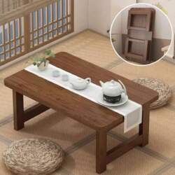 Japanese Floor Table, Foldable Tea Table