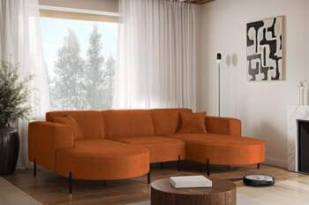 Kaiser Möbel - Corner Sofa, Modena