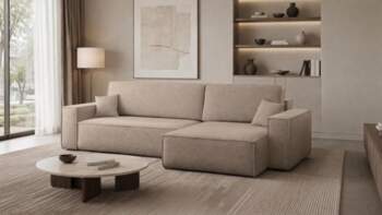 Kaiser Möbel - Corner Sofa with