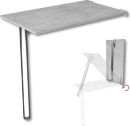 KDR Wall Folding Table 80 x