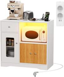 Kitchen Cabinet with Worktop, Buffet Cabinet
