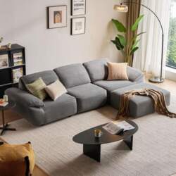 LINSY HOME Corner Sofa with Sleep