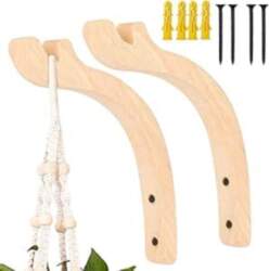 LUTER 2 Pack Hanging Hooks Rust