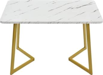 Merax Modern Dining Table, Rectangular Table