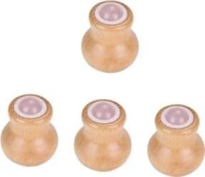 Minkissy Pack of 4 Jade Roller