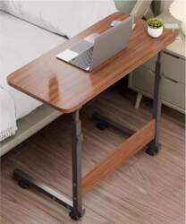 Mobile Folding Table Bedside Table, Movable