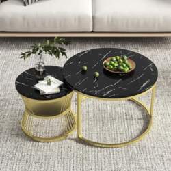 Modern Set of 2 Coffee Tables