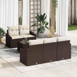 Modernes Garten Sofa Set 6 Stück